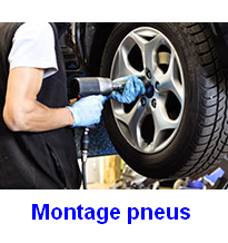 Montage pneus